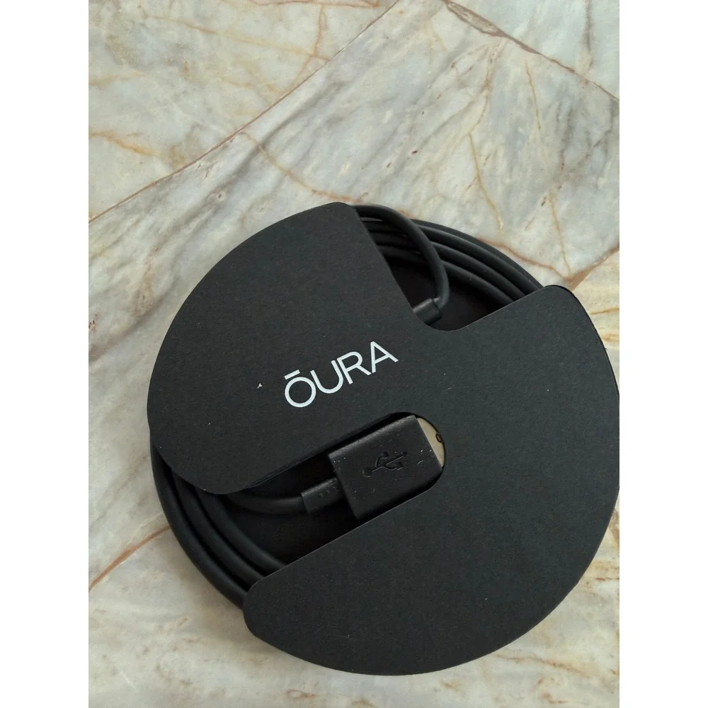 Oura Ring Gen 3 Charging Dock and USB-C Cable Black Replacement Base